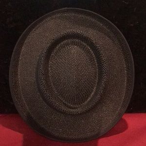 Black Woven Hat